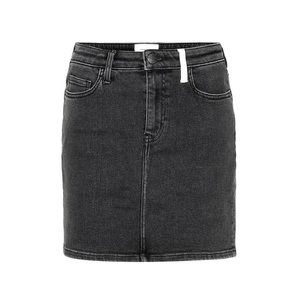 Current Elliot Color Block denim 5 pocket skirt